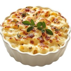 Gratin de pâtes au jambon